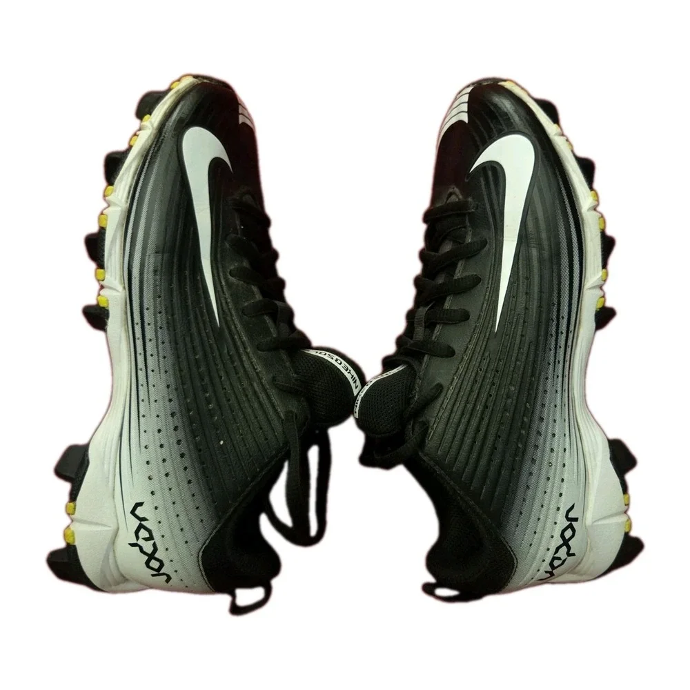 Nike Vapor Keystone 2 Low Youth Baseball‎ Cleats Black White Size 3Y 707443-010